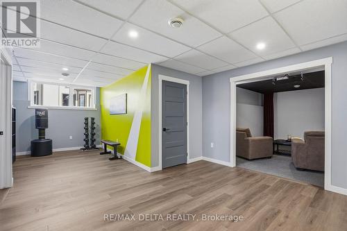 Gym area in basement. - 100 Pendleton Street, Champlain, ON - Indoor