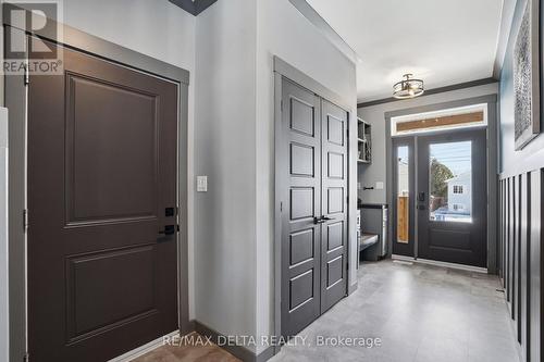 Large close at entrance / door to garage. - 100 Pendleton Street, Champlain, ON - Indoor Photo Showing Other Room