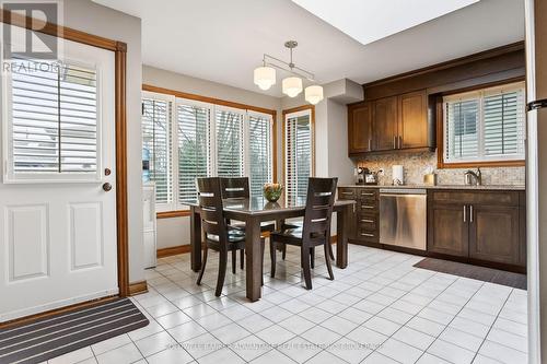 kitchen and back door - 41 Adel Drive E, St. Catharines (Carlton/Bunting), ON - Indoor Photo Showing Dining Room