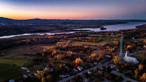 Photo aérienne - Ch. Du Lac, Sainte-Catherine-De-Hatley, QC 