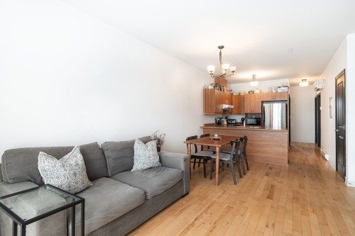 Living Room - 201-7965 Rue St-Hubert, Montréal (Villeray/Saint-Michel/Parc-Extension), QC - Indoor Photo Showing Living Room