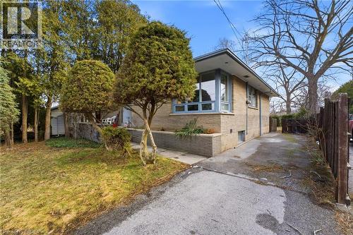 and asphalt driveway - 15 Granton Street, Hamilton, ON - Outdoor