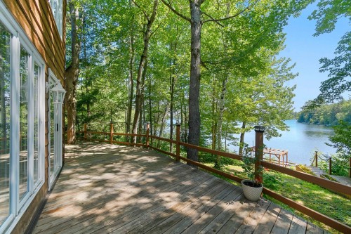 Terrasse - 78 Ch. Old Bridge, Otter Lake, QC - Outdoor With Body Of Water With View