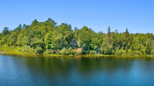 Photo aérienne - 78 Ch. Old Bridge, Otter Lake, QC - Outdoor With Body Of Water With View