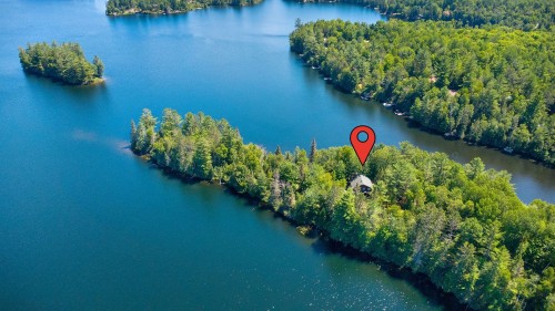 Photo aérienne - 78 Ch. Old Bridge, Otter Lake, QC - Outdoor With Body Of Water With View