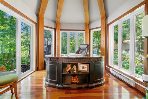 Bureau - 78 Ch. Old Bridge, Otter Lake, QC - Indoor Photo Showing Office