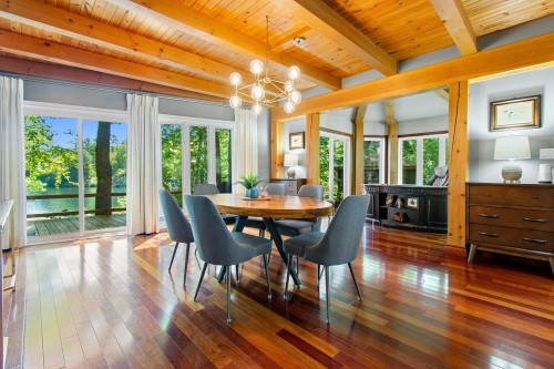 Salle à manger - 78 Ch. Old Bridge, Otter Lake, QC - Indoor Photo Showing Dining Room