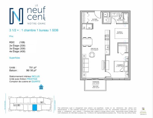 Floor Plan - 308-892 Rue Notre-Dame, Repentigny (Repentigny), QC - Other