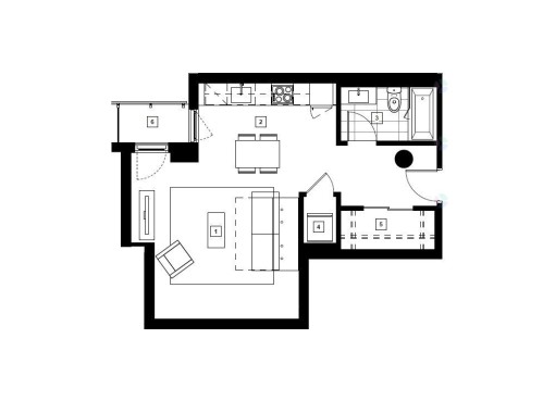 Autre - 521-75 Rue De Castelnau O., Montréal (Villeray/Saint-Michel/Parc-Extension), QC - Other