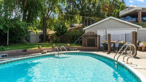 1693 Valleyview Drive, Kamloops, BC - Outdoor With In Ground Pool With Backyard