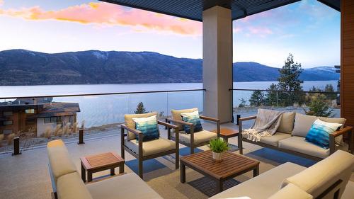 3580 Boxwood Road, Kelowna, BC - Outdoor With Body Of Water With Deck Patio Veranda With View