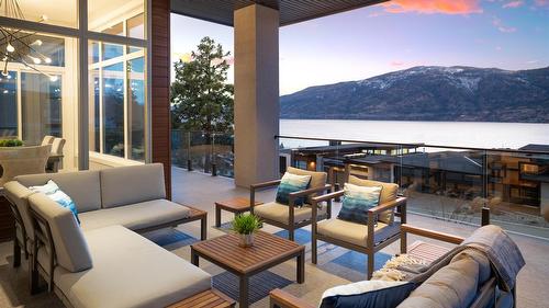 3580 Boxwood Road, Kelowna, BC - Outdoor With Body Of Water With Deck Patio Veranda With Exterior