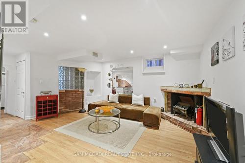 6074 Leeside Crescent, Mississauga, ON - Indoor Photo Showing Other Room With Fireplace