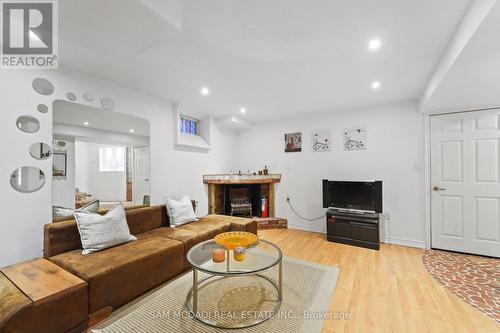 6074 Leeside Crescent, Mississauga, ON - Indoor Photo Showing Living Room With Fireplace