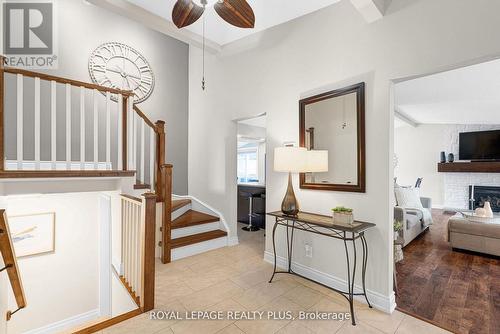 2063 Cavendish Drive, Burlington, ON - Indoor Photo Showing Other Room With Fireplace