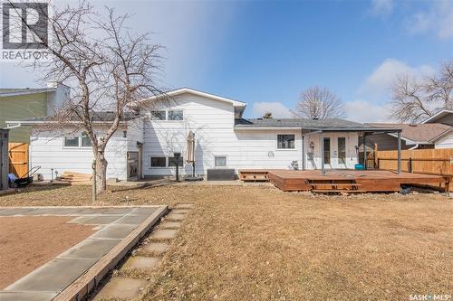 1266 Maybery Crescent, Moose Jaw, SK - Outdoor With Deck Patio Veranda