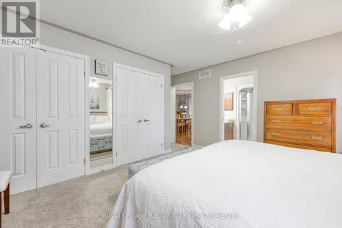 Master bedroom with lots of closet space - 36 Morning Glory Drive, Tillsonburg, ON - Indoor Photo Showing Bedroom
