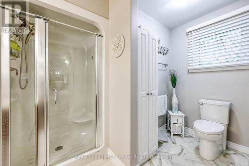 Master ensuite bathroom - 36 Morning Glory Drive, Tillsonburg, ON - Indoor Photo Showing Bathroom