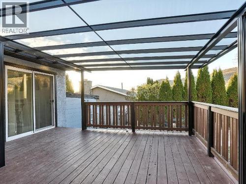 1334 Hook Drive, Kamloops, BC - Outdoor With Deck Patio Veranda With Exterior