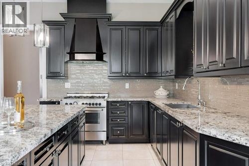 2462 Sideroad 2, Burlington, ON - Indoor Photo Showing Kitchen With Upgraded Kitchen