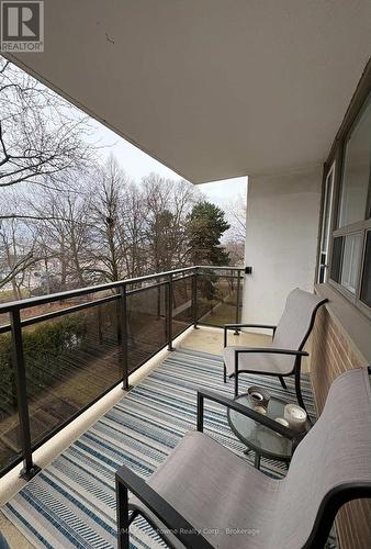 Balcony - 401 - 212 Kerr Street, Oakville (Co Central), ON - Outdoor With Balcony With Exterior