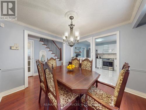 9 Malabar Crescent, Brampton, ON - Indoor Photo Showing Dining Room With Fireplace