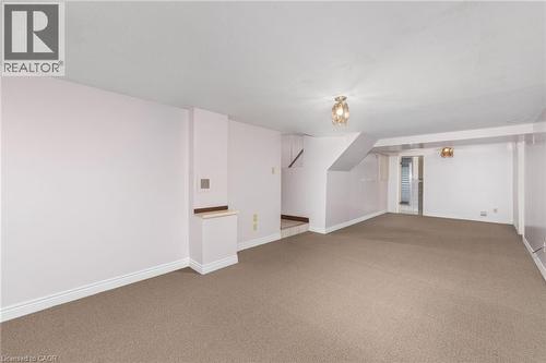 Bonus room featuring carpet floors and baseboards - 57 Derek Drive, Hamilton, ON - Indoor Photo Showing Other Room