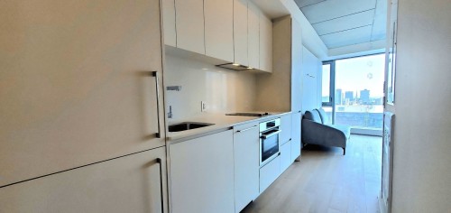 Cuisine - 1504-360 Rue Mayor, Montréal (Ville-Marie), QC - Indoor Photo Showing Kitchen