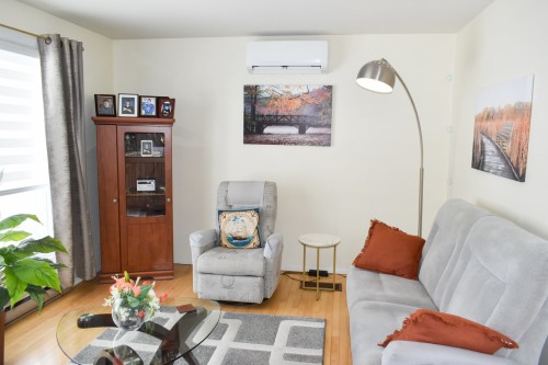 Salon - 485 Rue Labonté, Acton Vale, QC - Indoor Photo Showing Living Room
