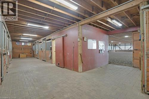 View of stable - 5511 Second Line, Erin, ON - Indoor