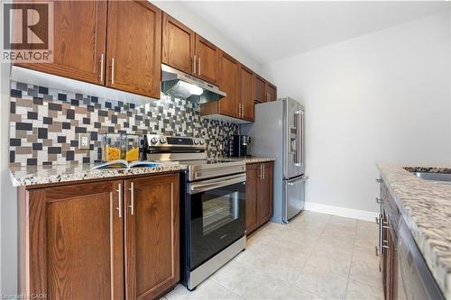 219 Moorlands Crescent, Kitchener, ON - Indoor Photo Showing Kitchen With Stainless Steel Kitchen