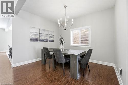219 Moorlands Crescent, Kitchener, ON - Indoor Photo Showing Dining Room