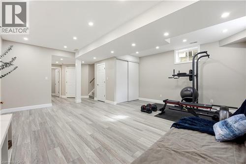 219 Moorlands Crescent, Kitchener, ON - Indoor Photo Showing Gym Room