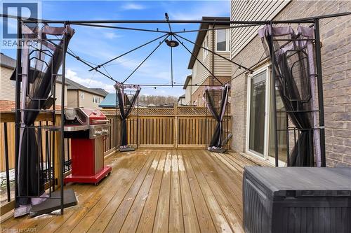 219 Moorlands Crescent, Kitchener, ON - Outdoor With Deck Patio Veranda With Exterior