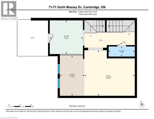 71 GARTH MASSEY Drive Unit# 71  Cambridge, ON N1T 2G8