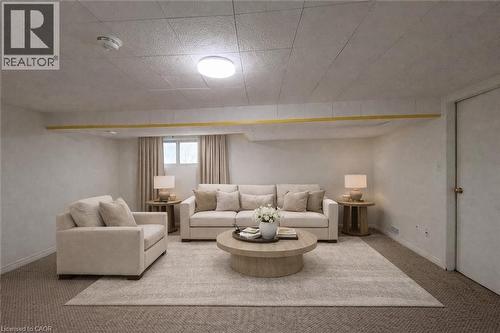 Virtually Staged - 148 Siebert Avenue Unit# Lower, Kitchener, ON - Indoor Photo Showing Other Room