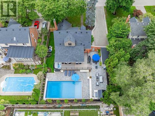 1390 Halifax Place, Burlington, ON - Outdoor With In Ground Pool With Deck Patio Veranda