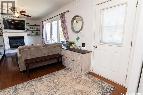 207 Brookdale Place, Wynyard, SK - Indoor With Fireplace