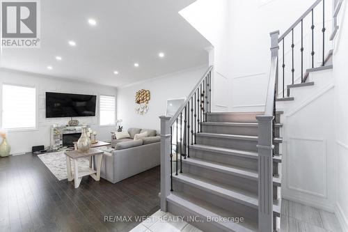 301 Freure Drive, Cambridge, ON - Indoor Photo Showing Living Room With Fireplace