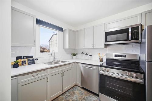A 11 Apple Lane, Winnipeg, MB - Indoor Photo Showing Kitchen With Double Sink
