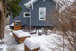 Backyard with raised Garden Beds - 