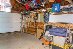Garage interior (some contents edited out) - 