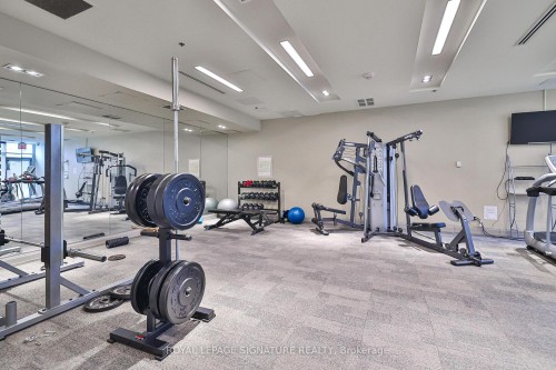 502-3520 Danforth Avenue, Toronto, ON - Indoor Photo Showing Gym Room