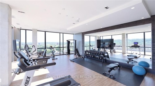 507-101 Locke Street S, Hamilton, ON - Indoor Photo Showing Gym Room