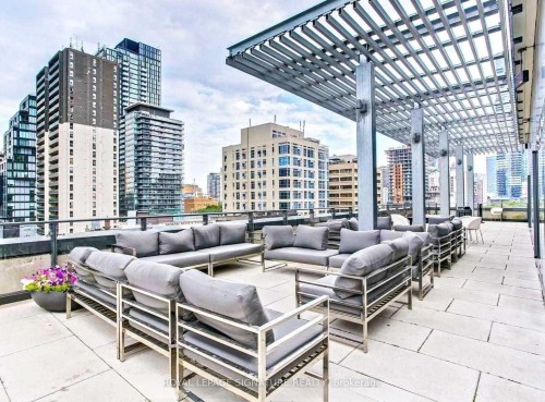 402-5 St Joseph Street, Toronto, ON - Outdoor With Deck Patio Veranda With Facade