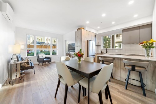 100-3564B Ryder Hesjedal Way, Colwood, BC - Indoor Photo Showing Dining Room