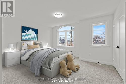 Bedroom 2 Virtually Staged. - 4705 Lee Avenue, Niagara Falls (Ascot), ON - Indoor Photo Showing Bedroom