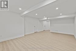 Finished lower rec room. - 