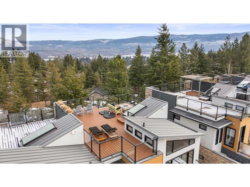 view from rooftop patio - 1818 Peak Point Court Unit# 3, West Kelowna, BC - Outdoor With Deck Patio Veranda
