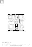 Second floor layout - 